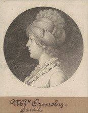 Sarah Mahon Ormsby, 1801.