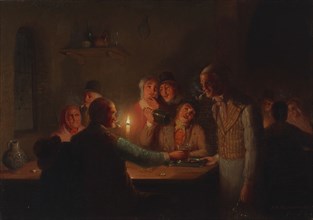Dutch Tavern Scene, 1846.