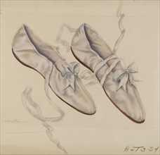 Walking Slippers, c. 1936.