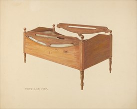 Zoar Child's Bed, c. 1938.