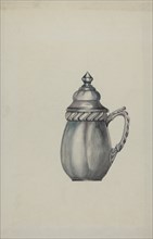 Pewter Honey Jar, c. 1937.