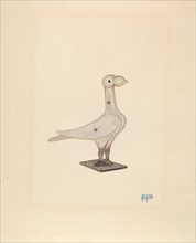 Cast Iron Pigeon, c. 1936.