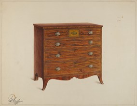 Chest of Drawers, c. 1938.