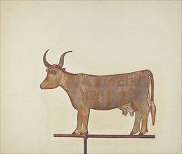 Cow Weather Vane, c. 1938.
