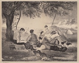Farmer's Nooning, c. 1840.