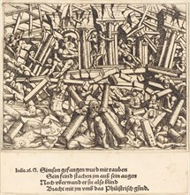 The Death of Samson, 1547.