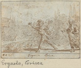 Ergasto and Corisca, 1640.