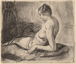 Nude Girl Reclining, 1919.