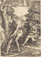Adam and Eve at Work, 1540.