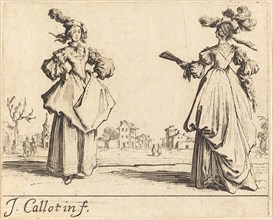 Two Society Women, c. 1623.