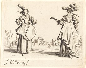 Two Society Women, c. 1623.