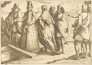 Embarkation at Genoa, 1612.