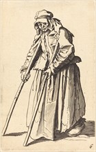 Beggar Woman with Crutches.