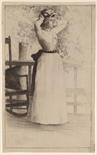 Portrait of Miss Hoe, 1889.