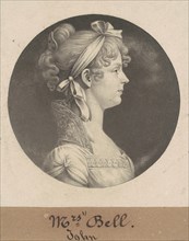Mary Ann Walker Bell, 1808.