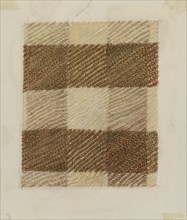 Shaker Bedspread, 1935/1942.