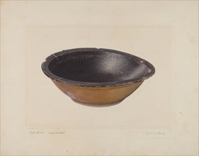 Glazed Clay Bowl, 1935/1942.