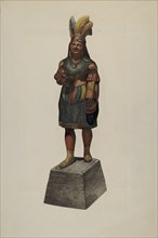 Cigar Store Indian, c. 1937.