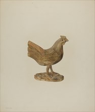 Pa. German Toy Hen, c. 1939. Creator: Hester Duany.