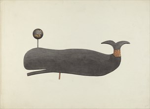 Whale Weather Vane, c. 1938.
