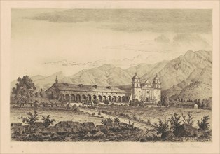 Mission Santa Barbara, 1883.