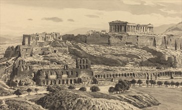 View of the Acropolis, 1890.
