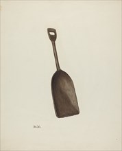 Wooden Grain Shovel, c. 1941.