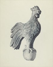 Cock Weather Vane, 1935/1942.