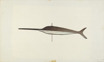 Swordfish Weather Vane, 1938.