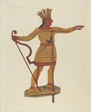 Indian Weather Vane, c. 1938.