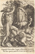 Hercules Killing Cacus, 1550.