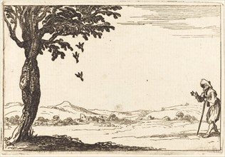 The Crow and her Young, 1628.