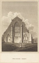 Holyrood Abbey, 19th century.