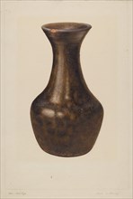Crockery Flower Vase, c. 1938.