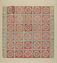 Quilt (Crib Quilt), 1935/1942.