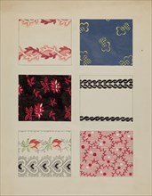 Materials from Quilt, c. 1936.