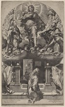 Vision of Saint Francis, 1581.