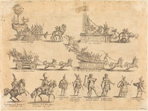 Floats and Participants, 1616.