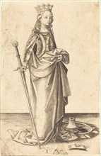 Saint Catherine, c. 1480/1490.