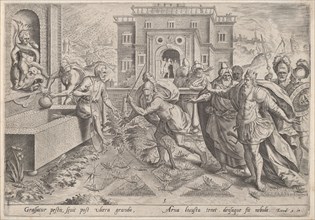 The Plague of Locusts, c.1585.