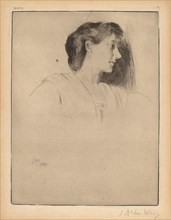 Profile Head of a Woman, 1890.