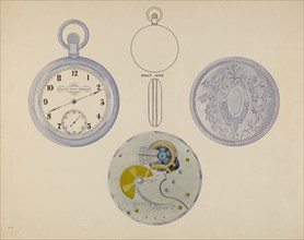 Watch, Dial and Frame, c. 1936.
