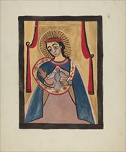 Retabla of Holy Ghost, c. 1936.