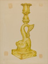 Dolphin Candlestick, 1935/1942.