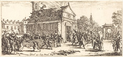 Pillaging a Monastery, c. 1633.