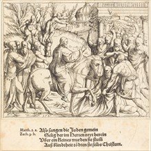The Entry into Jerusalem, 1547.