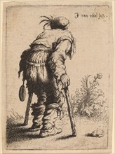 Beggar with Two Crutches, 1632.