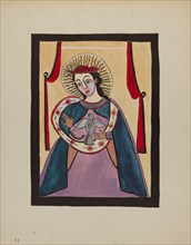 Retabla of Holy Ghost, c. 1936.