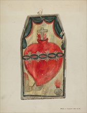 Retablo (Sacred Heart), c. 1939.