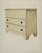 Shaker Blanket Chest, 1935/1942.